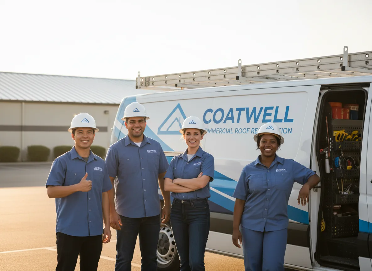 Commercial roof coating company in Summerdale, PA
